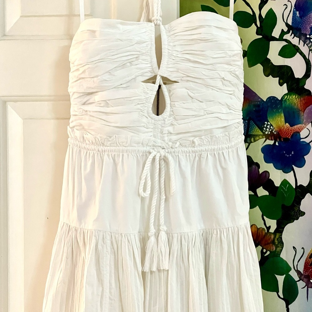 🌺🎉HP🎉🌺 NWOT Ulla Johnson Emmaline Midi Dress Cowrie - Picture 13 of 16